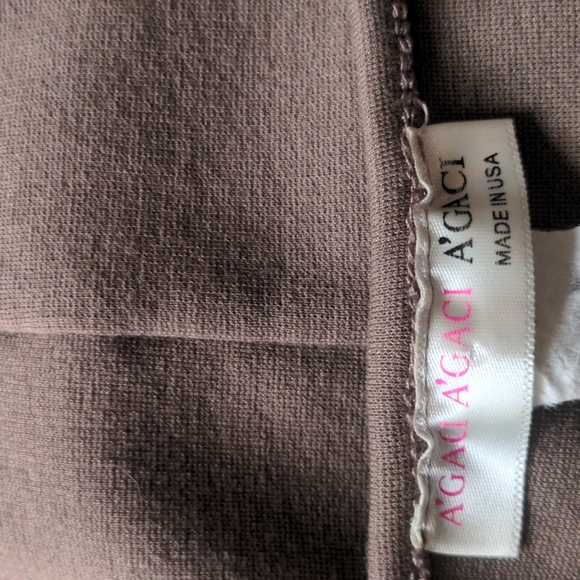 Taupe Midi A'GACI Dress - Picture 3 of 3